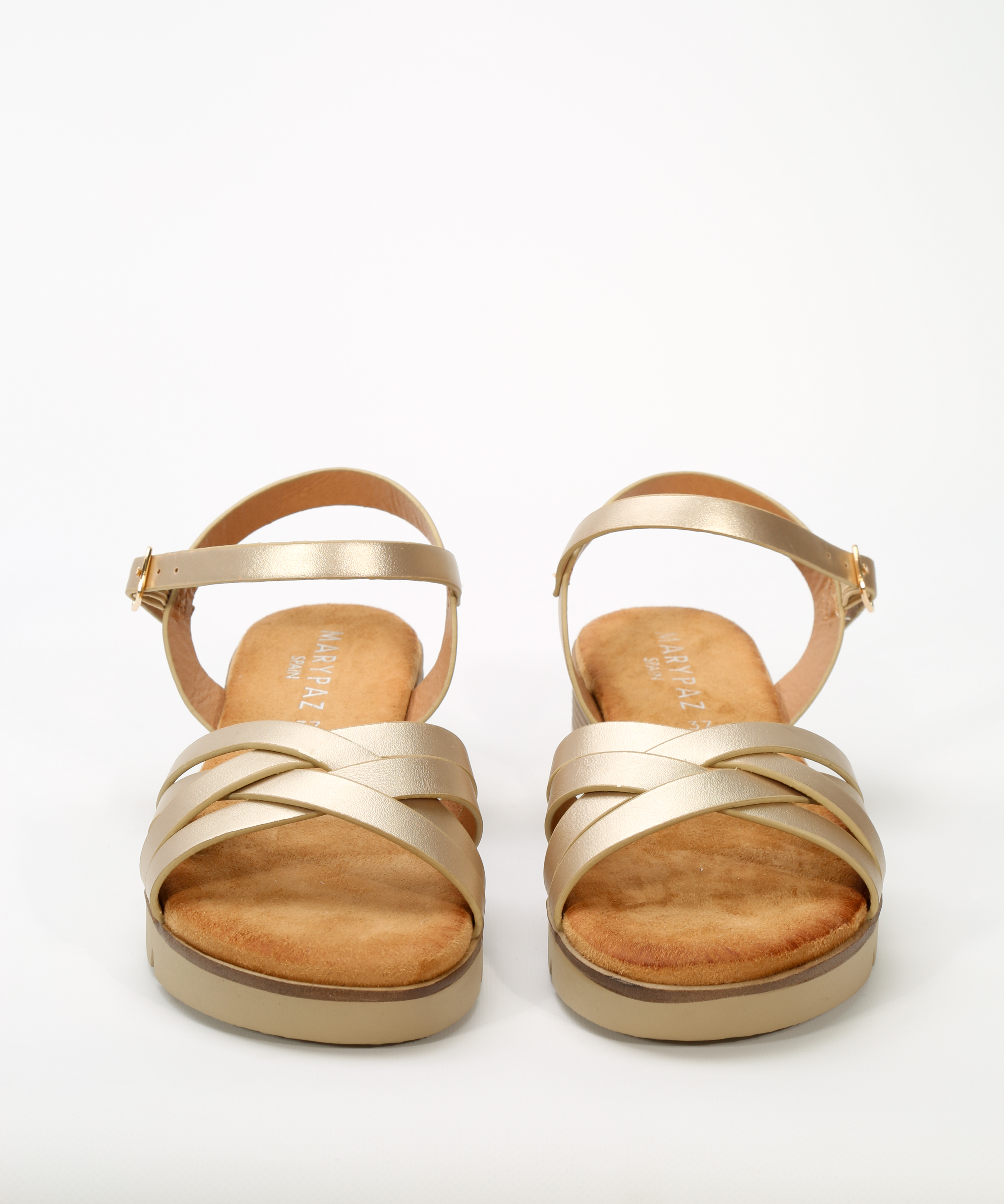 Sandalia plana tiras entrelazadas image number null